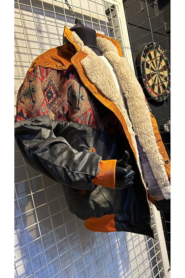 OVERSİZE KÜRKLÜ MONT - 4