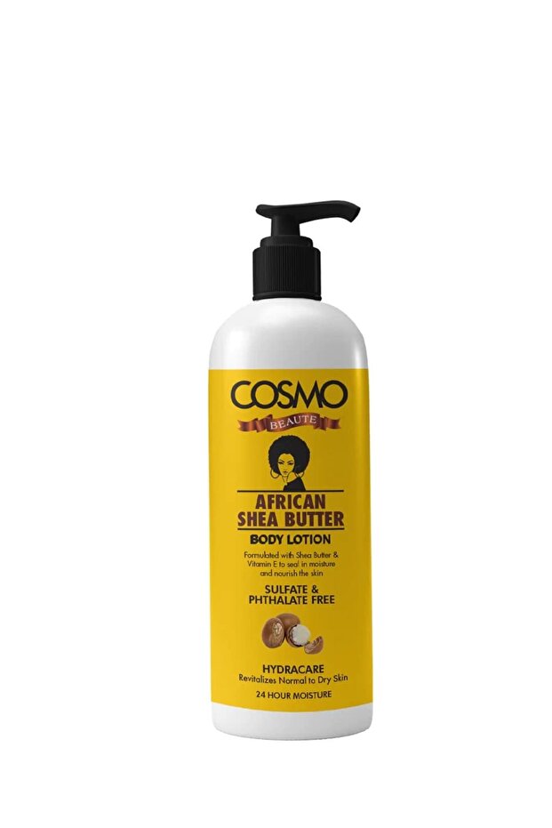 African Shea Butter Cold Pressed Nutrients Ultra Body Lotion (1L)