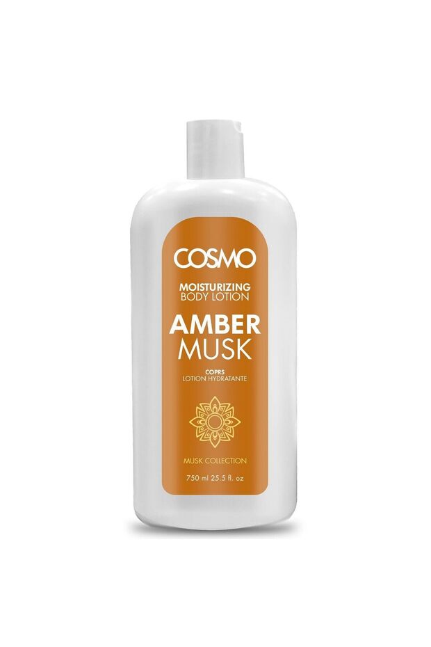 Amber Musk Warm Resinous Precious Wood Hydrating Body Lotion (750ml)