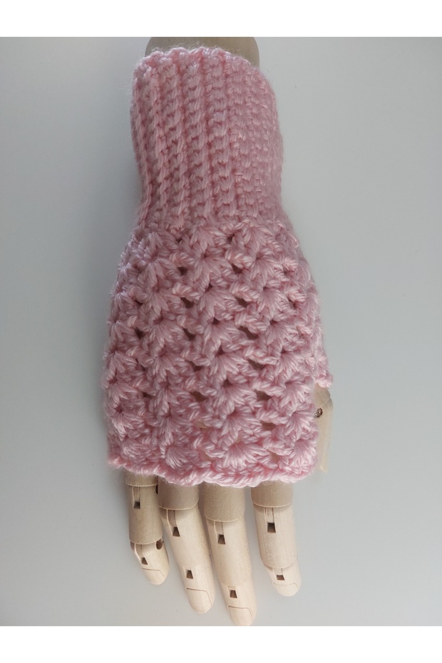 Elyapımı Örgü Eldiven - 2