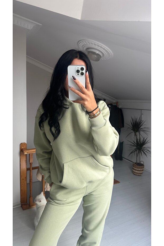 KAPŞONLU EŞOFMAN TAKIMI - 5