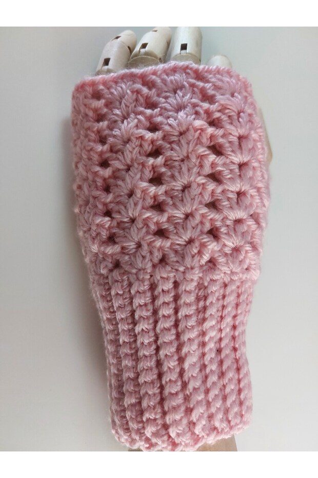 Elyapımı Örgü Eldiven - 6