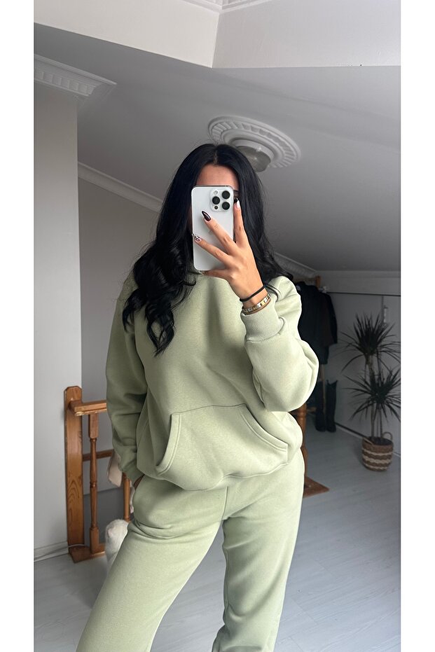 KAPŞONLU EŞOFMAN TAKIMI - 4