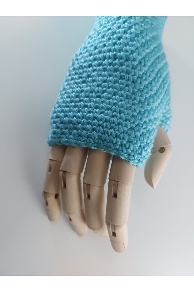 Elyapımı Örgü Eldiven - 4