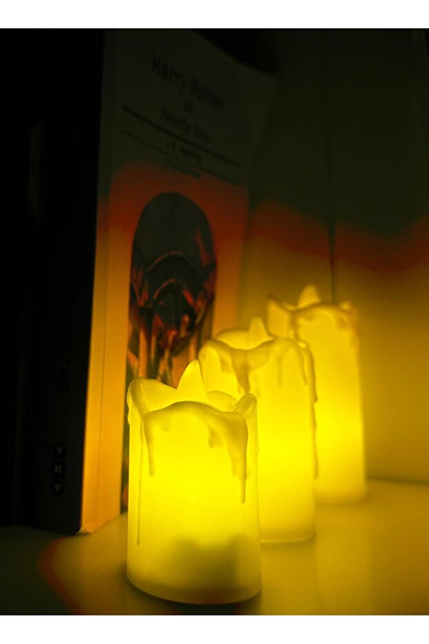 led ışıklı mum - 1