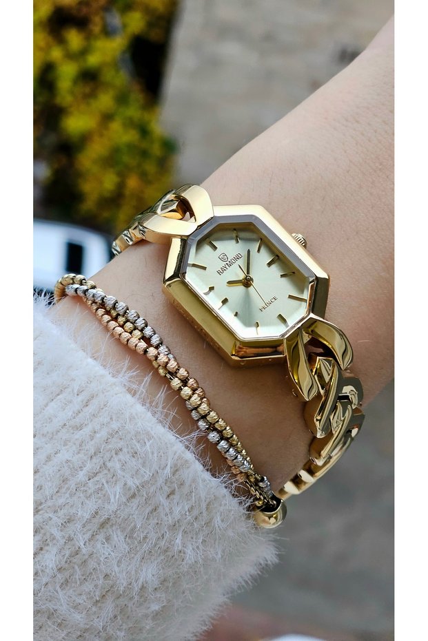 Women's Wristwatch - Valentine's Day Special Rym-213057 Gold