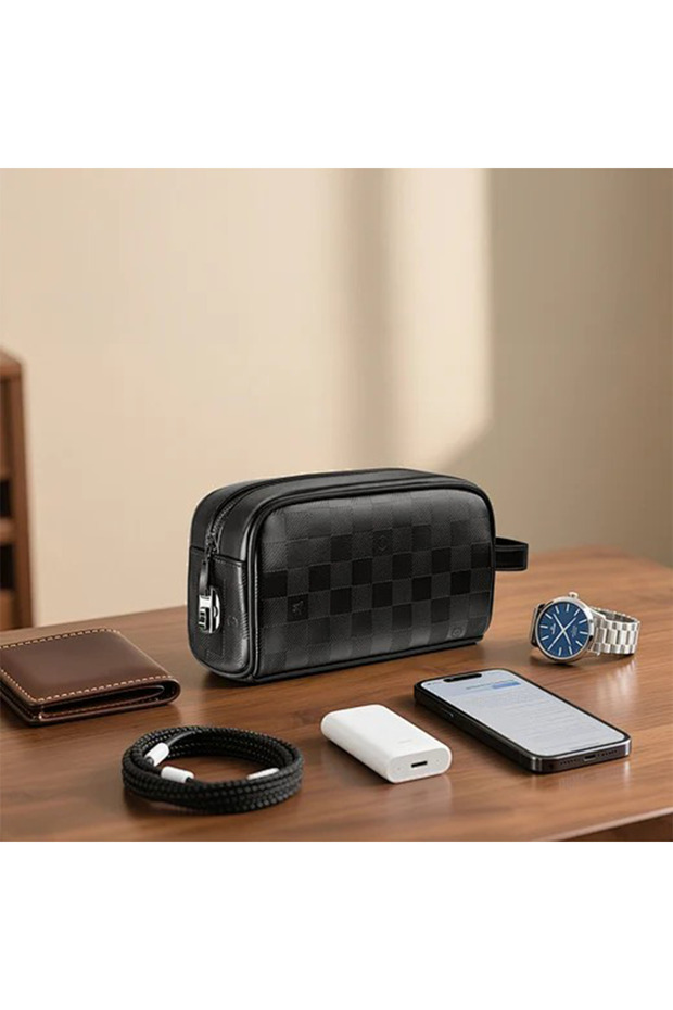 Phantom Numeric Lock Travel Pouch – Black - 2