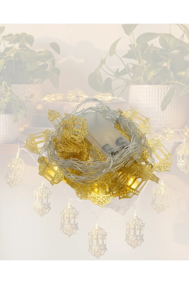 فانوس رمضان بإضاءة LED - 2