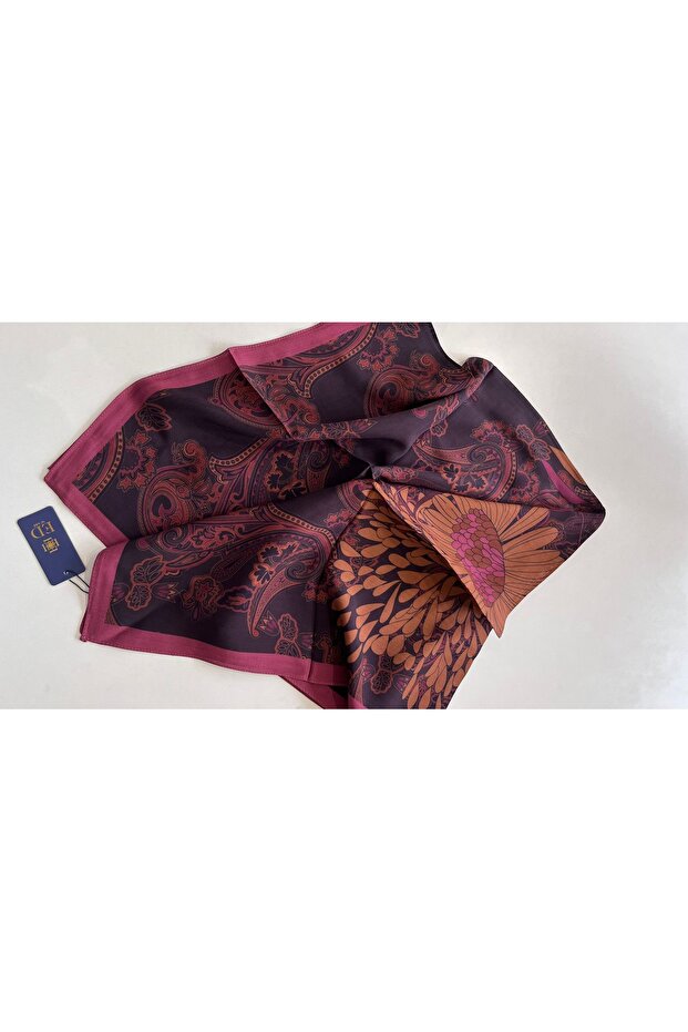 Ed Scarf Viscose Floş Scarf – Lightweight, Flowy