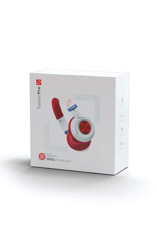 Fusion PRO Premium Bluetooth Fashionable Headphones, Tuned Equalizer, 40mm Speaker, 50 Hours L