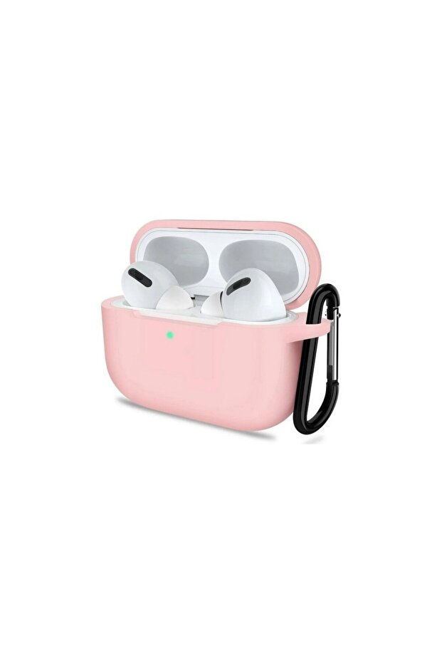 حافظة سيليكون متوافقة مع سماعات Airpods Pro 3 (2025) مع خطاف