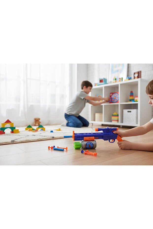 SÜNGER ATAN TÜFEK HEDEFLİ SET - 4