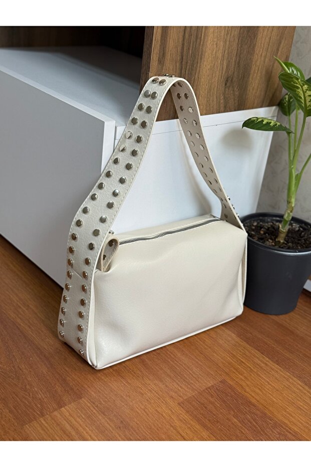 Trok Detailed Casual Women's Shoulder Bag