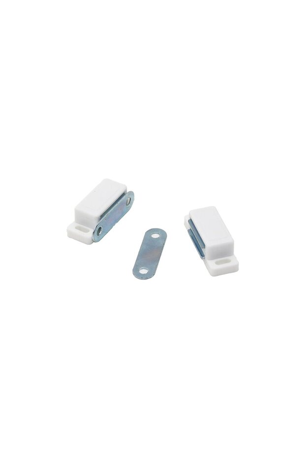 50 Pieces White 4.5cm Magnetic Flyscreen Clips