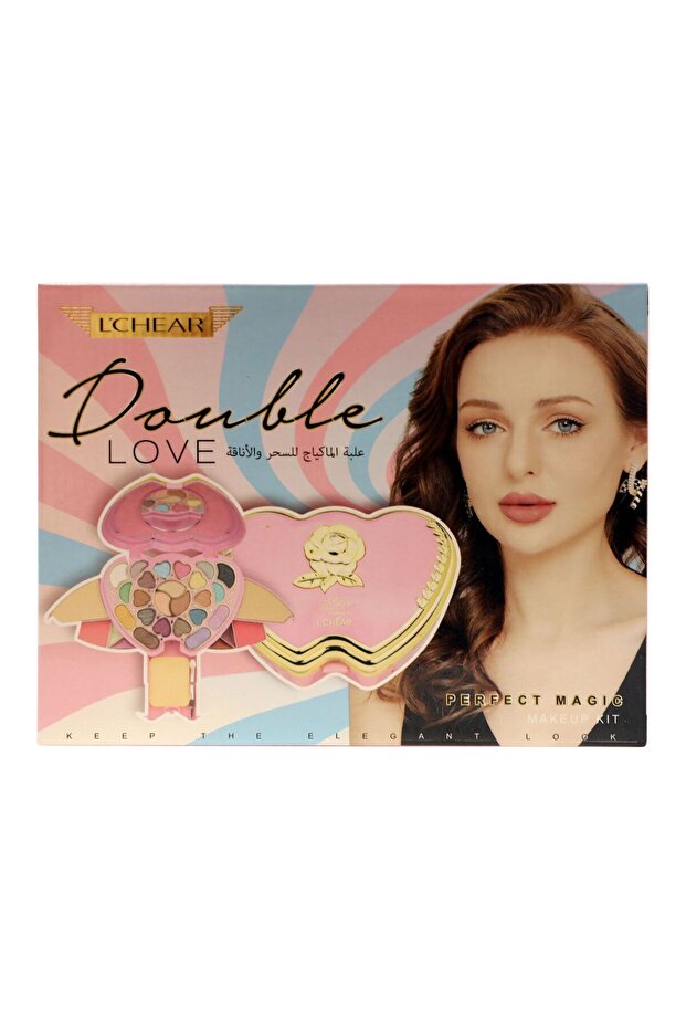 Double Love Vanity Slide Out Complete Makeup Palette Case (44.75g)