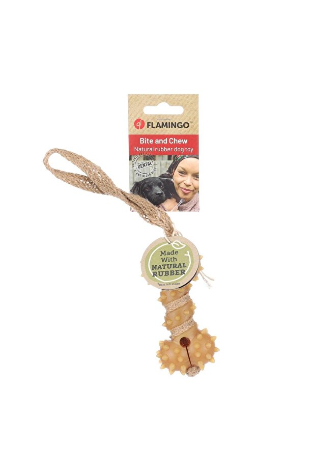 Guma Rope Wrapped Bone Toy