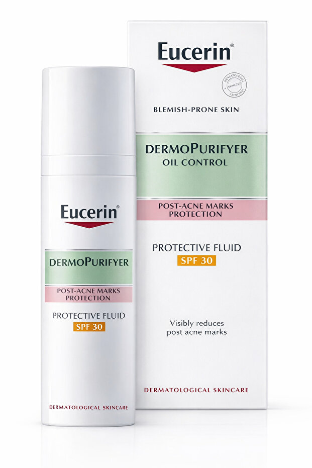 DermoPurifyer Oil Control Facial Fluid for Blemish Prone Skin SPF30
