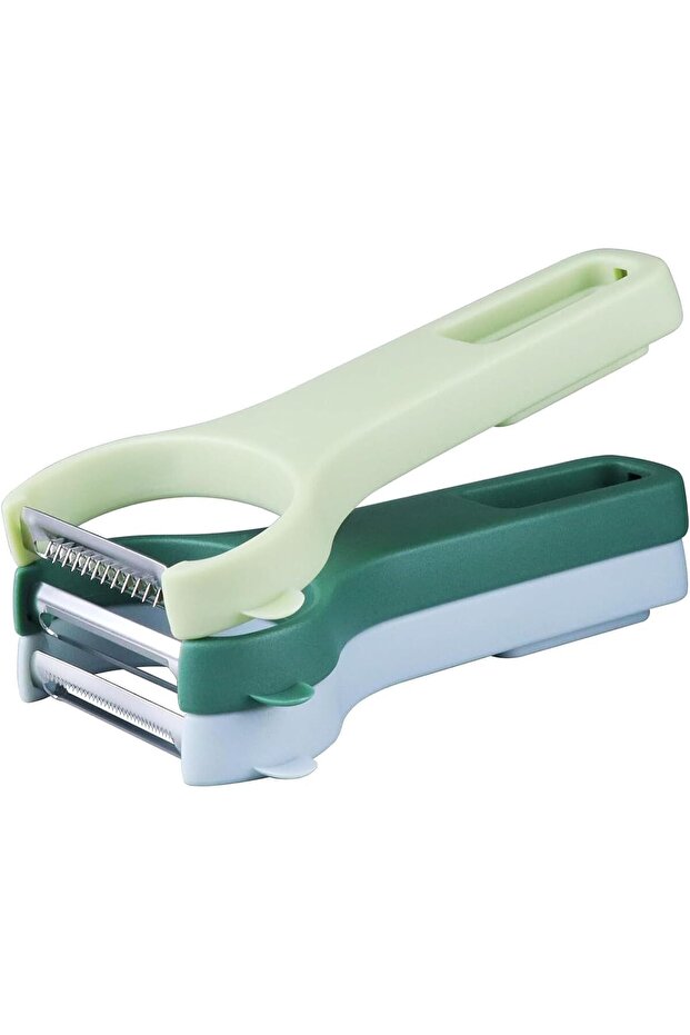 Vegetable & Fruit Peeler Set – Stainless Steel Carrot, Potato, and Cucumber Peeler with Slicer and