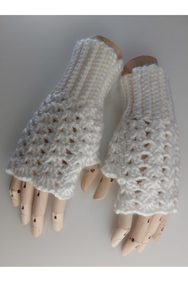 El Yapımı Örgü Eldiven - 1