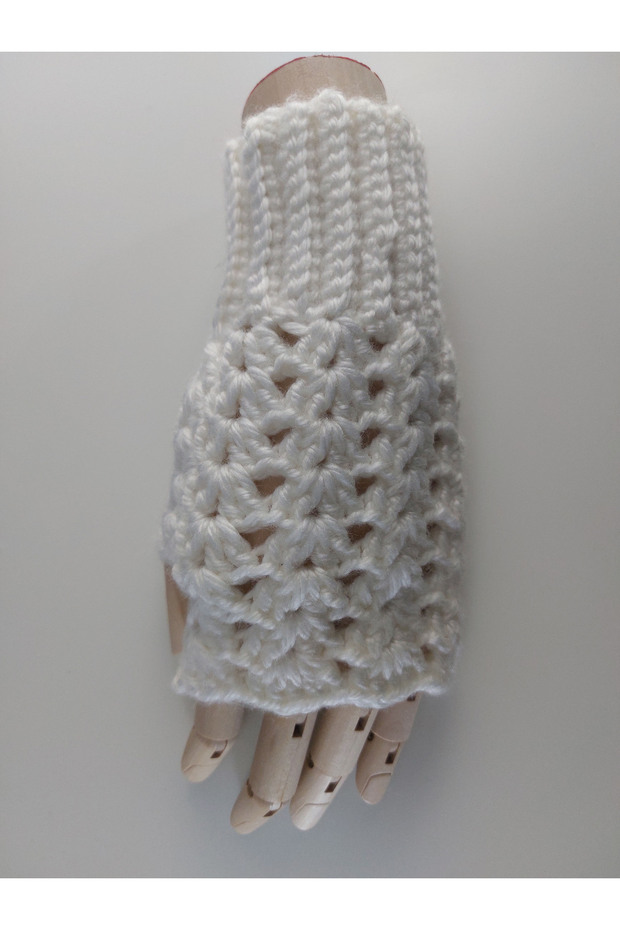 El Yapımı Örgü Eldiven - 4