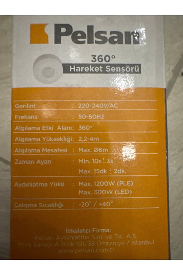 360 DERECE HAREKET SENSÖRÜ - 4