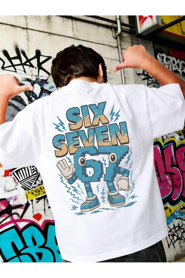 67 Premium Crew Neck T-Shirt for Children, 100% Cotton