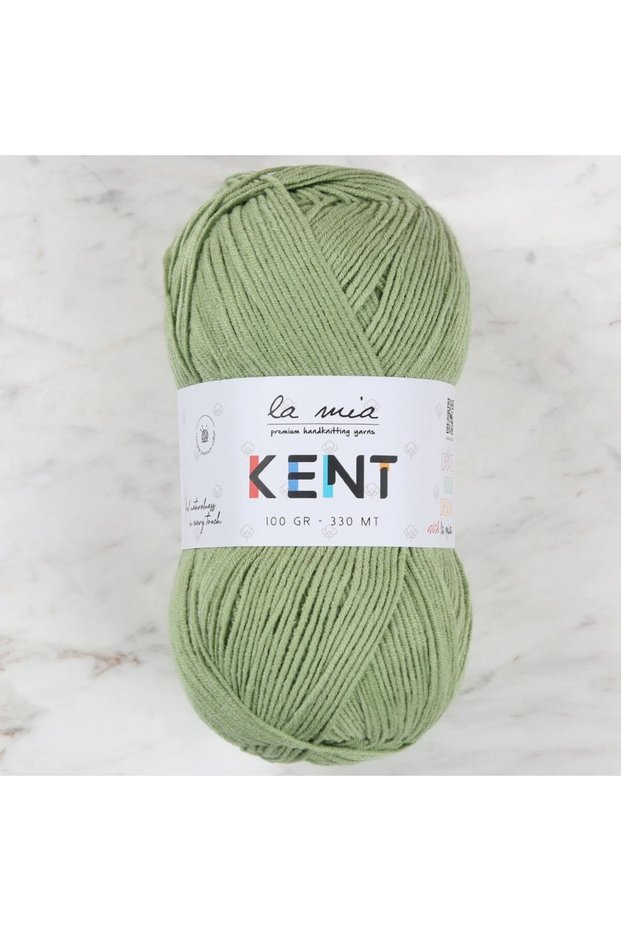 La Mia Kent Green Hand Knitting Lanyard - L025