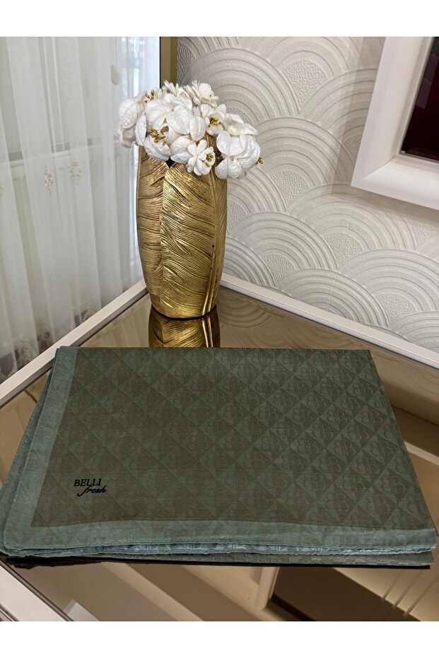 Belli Fresh Monogram Şal - 1