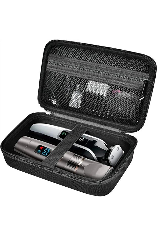 Hair Clipper Beard Trimmer Organizer Storage With Inner Net Bag For Grooming Kit (Bags Only)