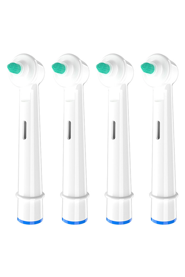 White-4 Pcs 2/4 Pack Interdental Brush Heads Compatible with Oral B Electric Toothbrush, Professiona