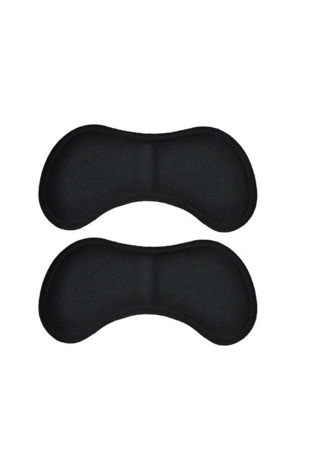 1Pair (Black) Insoles Patch Heel Pads for Sport Shoes Adjustable Size Antiwear Feet Pad Cushion Inse