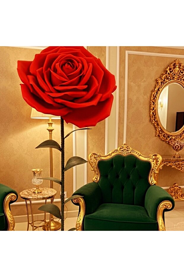 dev Eva kırmızı gül - 2