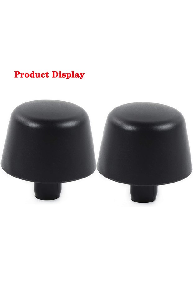2-Hood Rubber Wiper Nozzle Side Front Hood Handle Stop Support Bonnet Bumper for Jeep Wrangler TJ 19