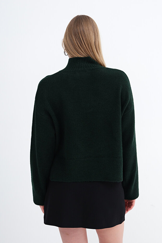 Düğmeli Triko Kazak K3545 - 6