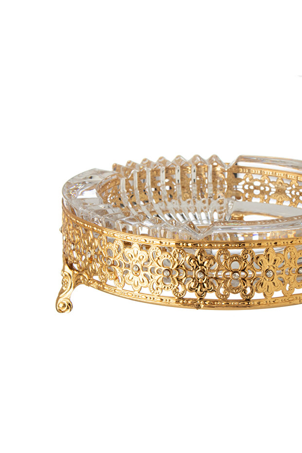 Circular Glass Ashtray - 2