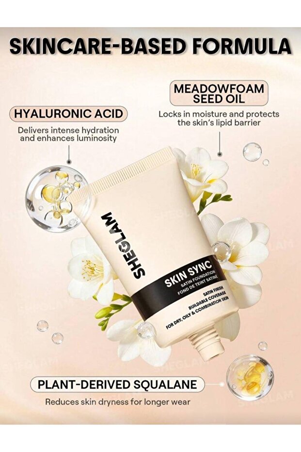 skin sync satin foundation - 4