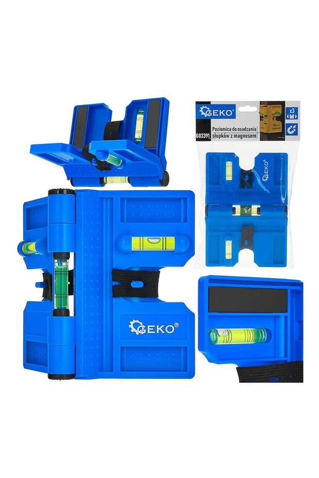 CORNER LEVEL 3 BUBBLES WITH MAGNET - 1