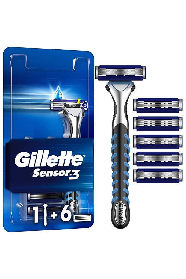 Sensor3 Tıraş Makinesi Plus 6 Bıçak - 2
