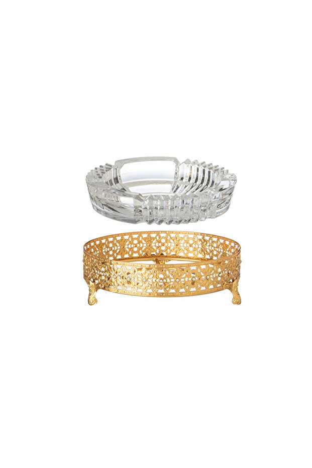 Circular Glass Ashtray - 3