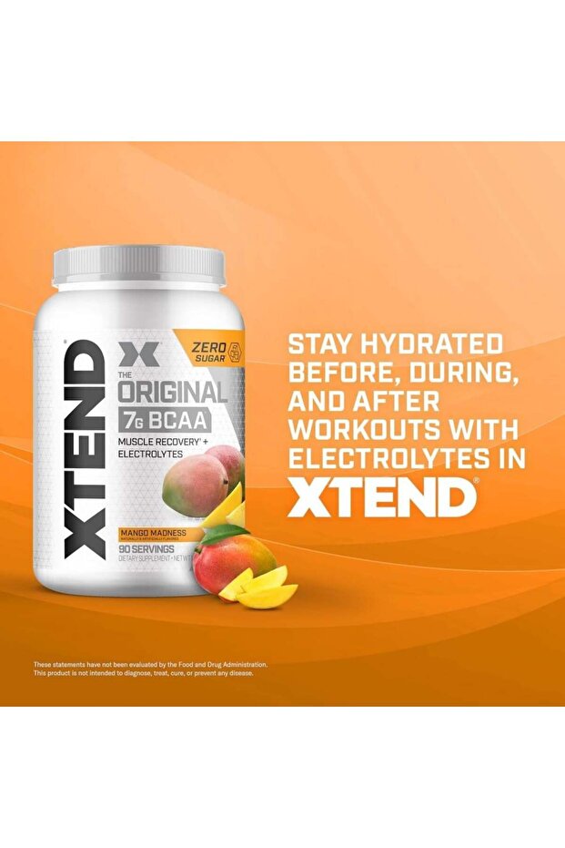 XTEND BCAA BLUE RASPBERRY ICE 90 SERV - 4