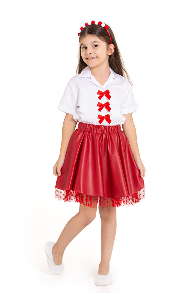Girls Children's Bottom Top Suit 23 April Show Outfit