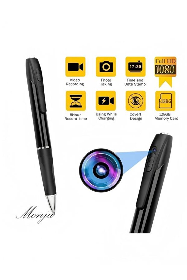 Ultra-Long Recording 1080P HD Hidden Pen Camera - Latest Mini Device