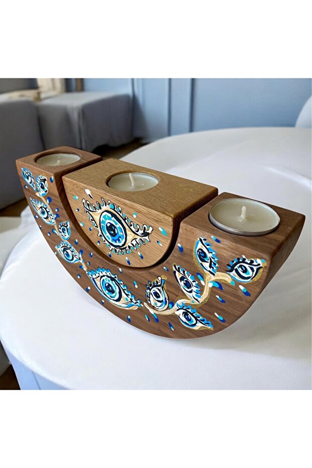 Evil Devil Üçlü Mumluk - 6