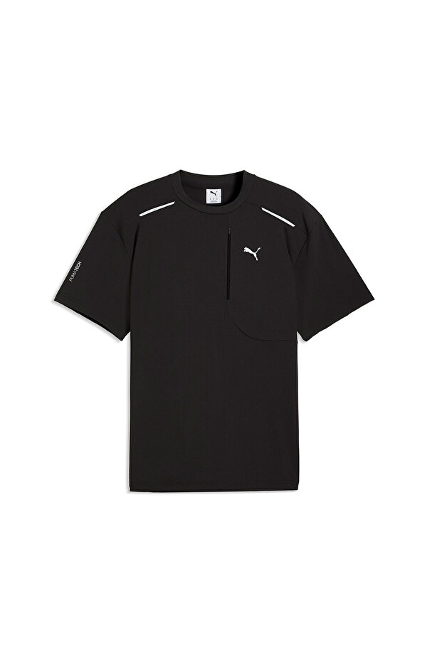 Pumatech Relaxed Pocket Tee Men's Casual T-Shirt 63441301 Black