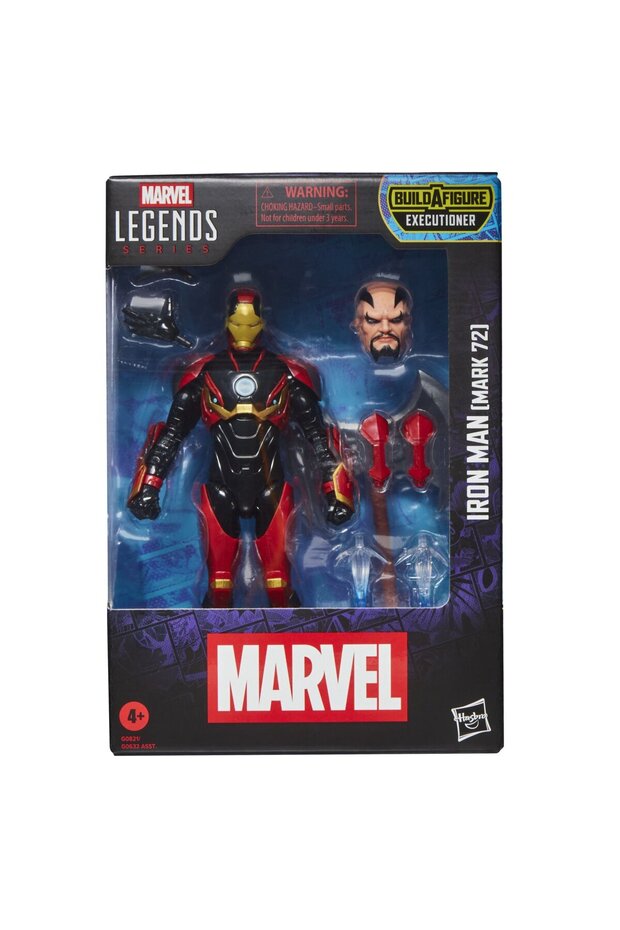 Legends Iron Man (Mark 72), Iron Man Comics Aksiyon Figürü (Executioner BAF) - 7