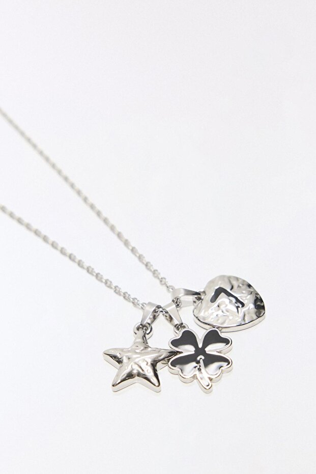 Çelik uçlu kolye - 3