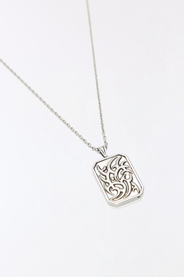 Çelik uçlu kolye - 3