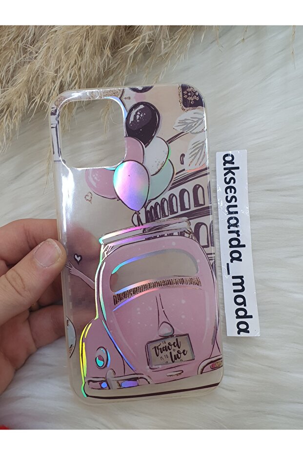 Printed Patterned Case Compatible with iPhone 12 - 12 Pro - 3