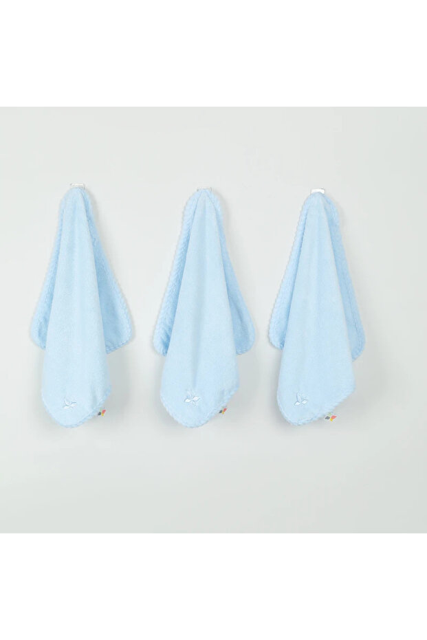 Blue hand towel - 3 pieces