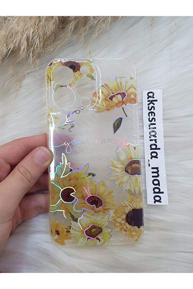 حافظة شفافة بنمط مطبوع متوافقة مع هاتف Iphone 13 PRO - 2